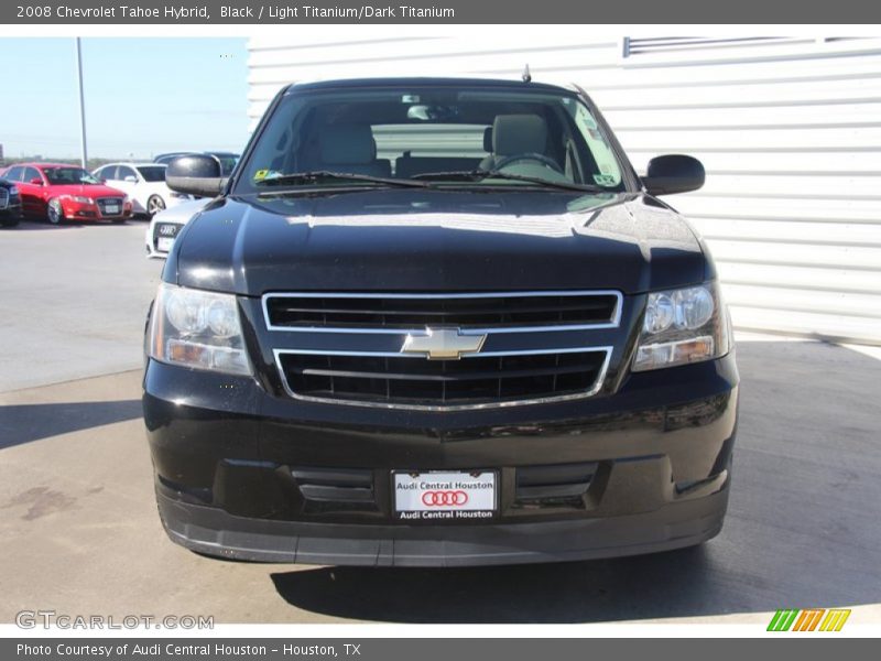 Black / Light Titanium/Dark Titanium 2008 Chevrolet Tahoe Hybrid