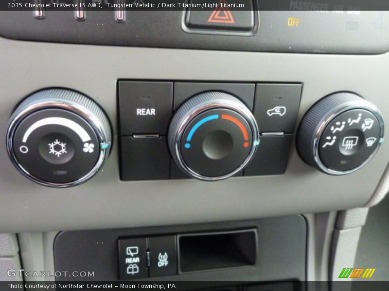 Tungsten Metallic / Dark Titanium/Light Titanium 2015 Chevrolet Traverse LS AWD