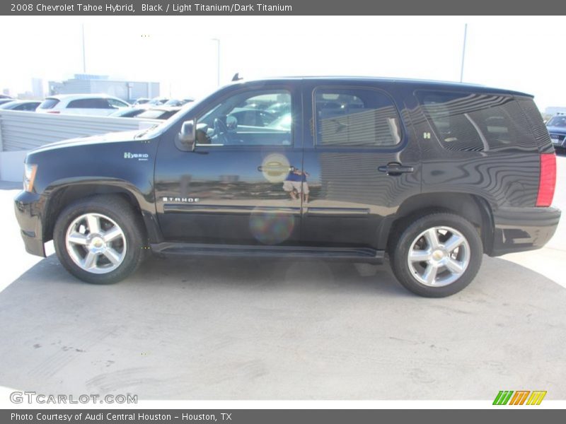 Black / Light Titanium/Dark Titanium 2008 Chevrolet Tahoe Hybrid