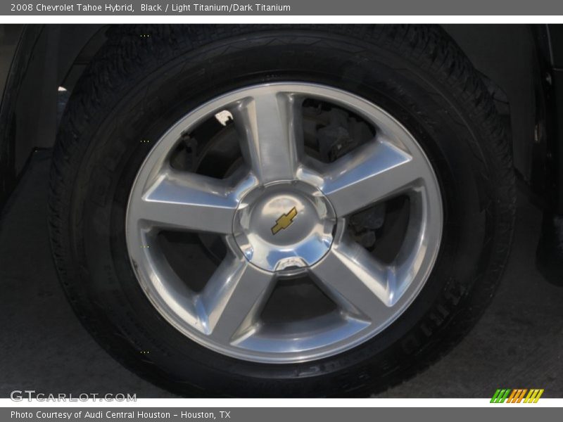 Black / Light Titanium/Dark Titanium 2008 Chevrolet Tahoe Hybrid