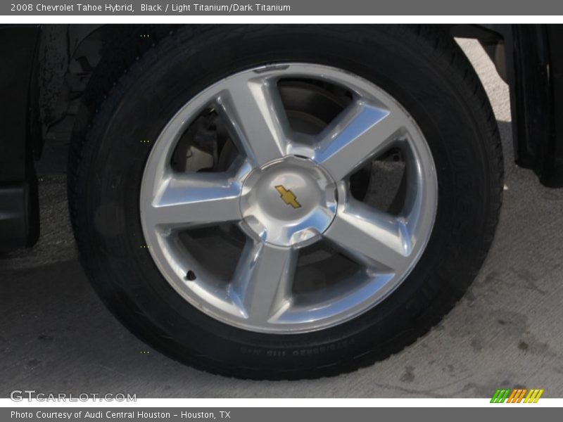 Black / Light Titanium/Dark Titanium 2008 Chevrolet Tahoe Hybrid