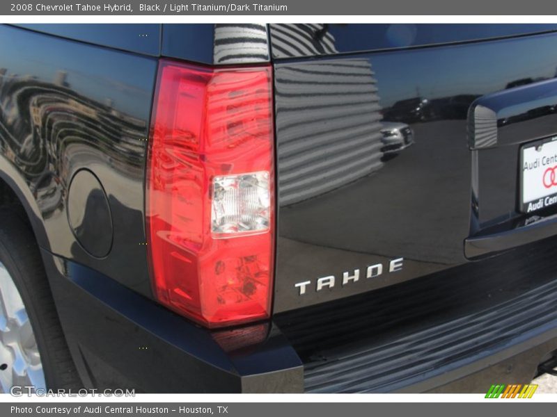 Black / Light Titanium/Dark Titanium 2008 Chevrolet Tahoe Hybrid