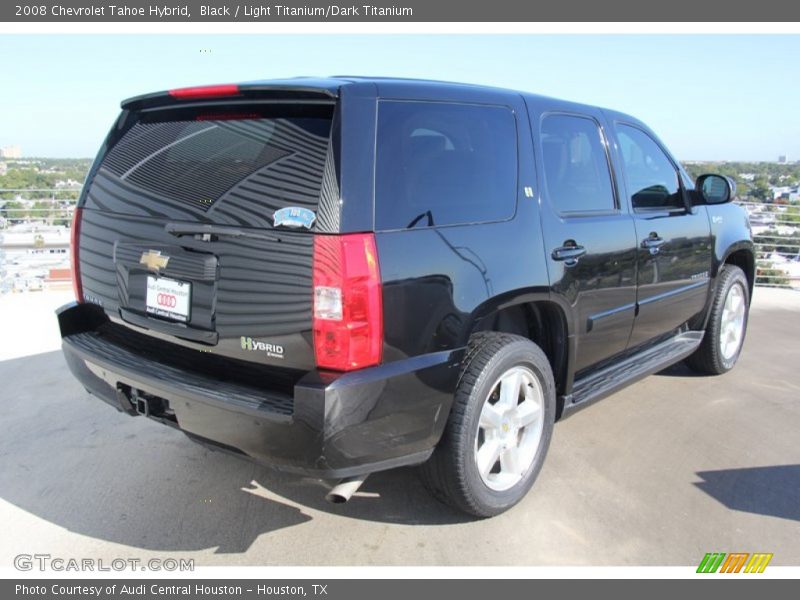 Black / Light Titanium/Dark Titanium 2008 Chevrolet Tahoe Hybrid