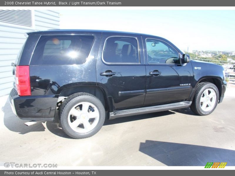 Black / Light Titanium/Dark Titanium 2008 Chevrolet Tahoe Hybrid