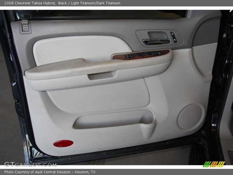 Black / Light Titanium/Dark Titanium 2008 Chevrolet Tahoe Hybrid