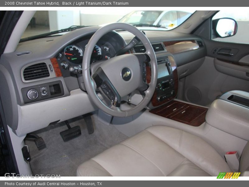 Black / Light Titanium/Dark Titanium 2008 Chevrolet Tahoe Hybrid
