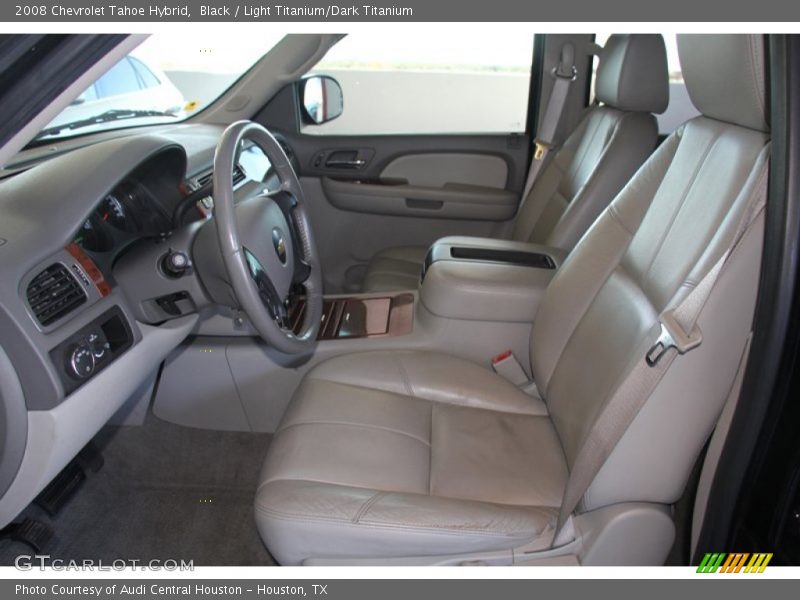 Black / Light Titanium/Dark Titanium 2008 Chevrolet Tahoe Hybrid