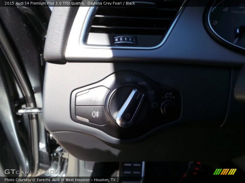 Daytona Grey Pearl / Black 2015 Audi S4 Premium Plus 3.0 TFSI quattro