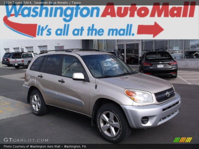 Savannah Beige Metallic / Taupe 2004 Toyota RAV4