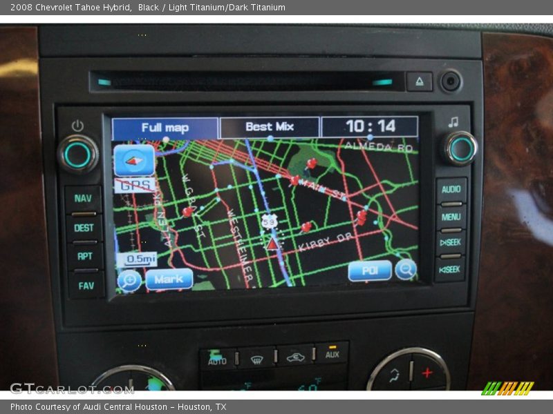 Black / Light Titanium/Dark Titanium 2008 Chevrolet Tahoe Hybrid