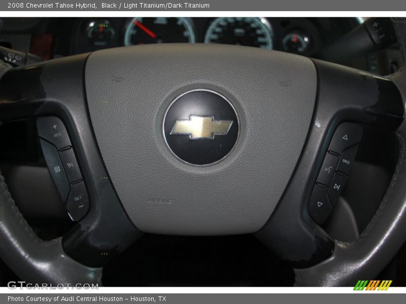 Black / Light Titanium/Dark Titanium 2008 Chevrolet Tahoe Hybrid