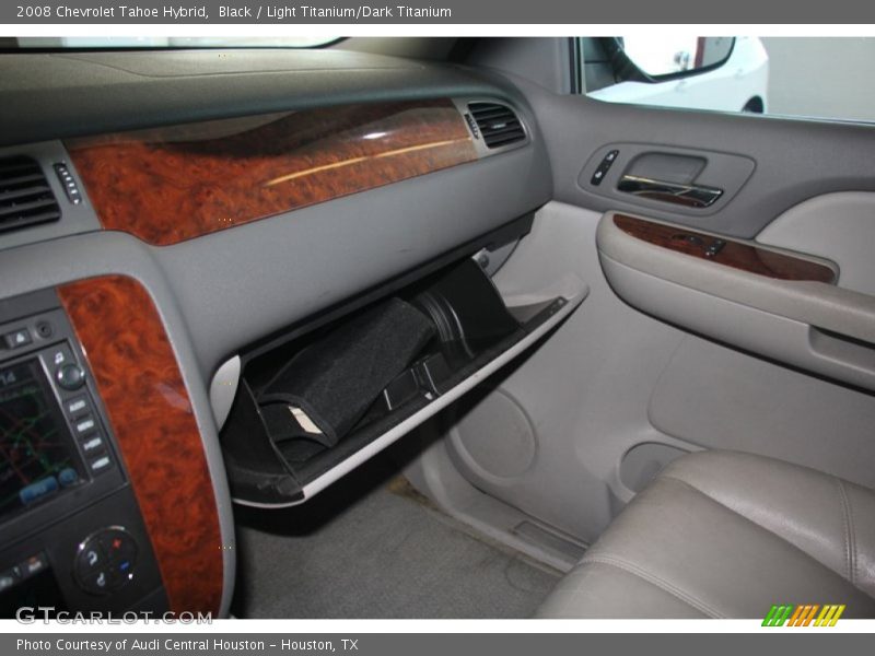 Black / Light Titanium/Dark Titanium 2008 Chevrolet Tahoe Hybrid