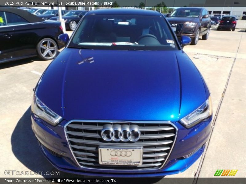 Scuba Blue Metallic / Black 2015 Audi A3 1.8 Premium Plus