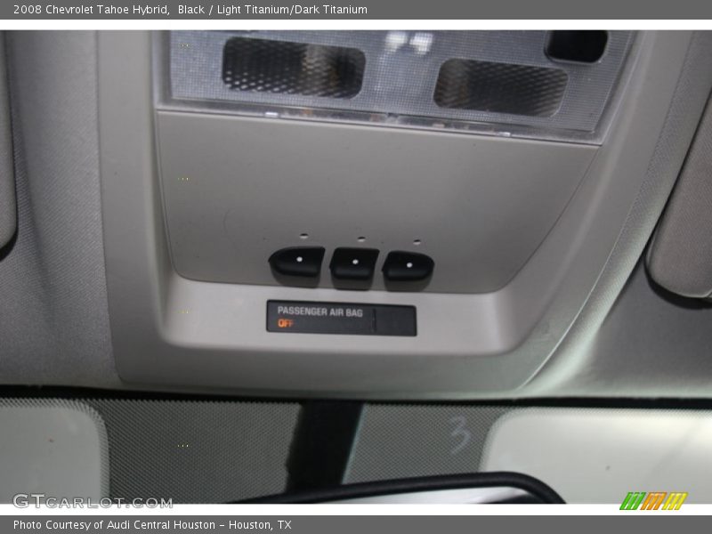 Black / Light Titanium/Dark Titanium 2008 Chevrolet Tahoe Hybrid