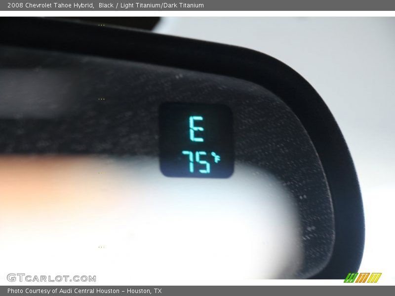 Black / Light Titanium/Dark Titanium 2008 Chevrolet Tahoe Hybrid