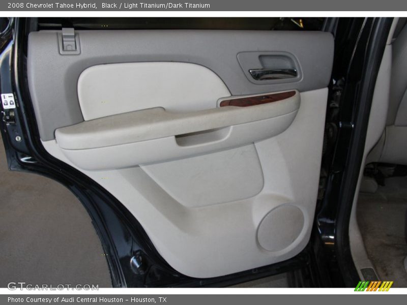 Black / Light Titanium/Dark Titanium 2008 Chevrolet Tahoe Hybrid