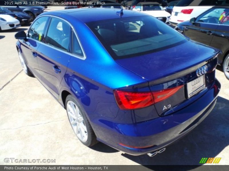 Scuba Blue Metallic / Black 2015 Audi A3 1.8 Premium Plus