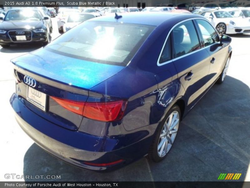 Scuba Blue Metallic / Black 2015 Audi A3 1.8 Premium Plus
