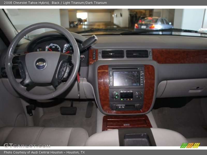Black / Light Titanium/Dark Titanium 2008 Chevrolet Tahoe Hybrid