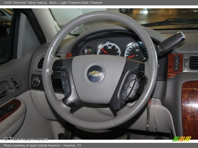Black / Light Titanium/Dark Titanium 2008 Chevrolet Tahoe Hybrid