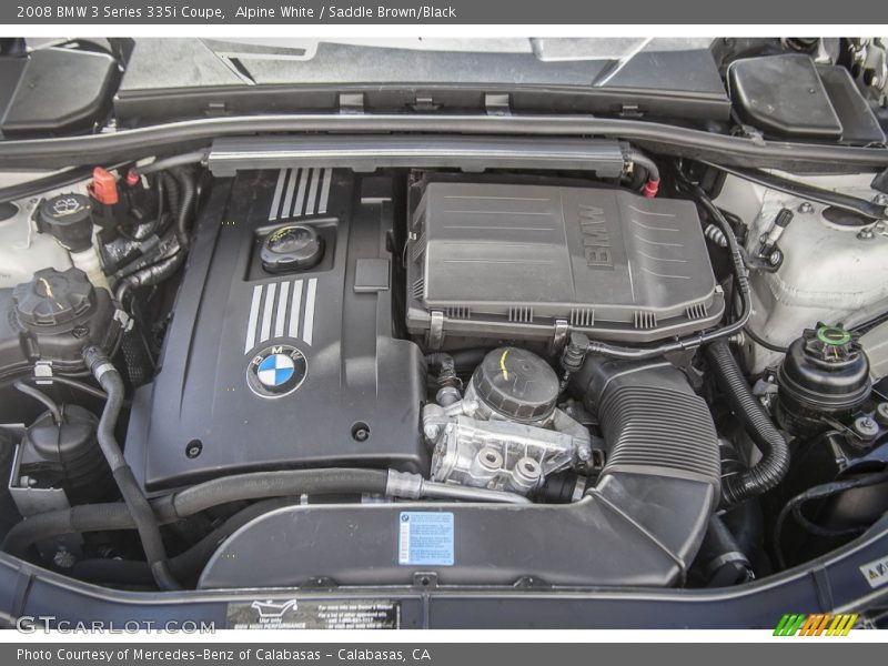  2008 3 Series 335i Coupe Engine - 3.0L Twin Turbocharged DOHC 24V VVT Inline 6 Cylinder