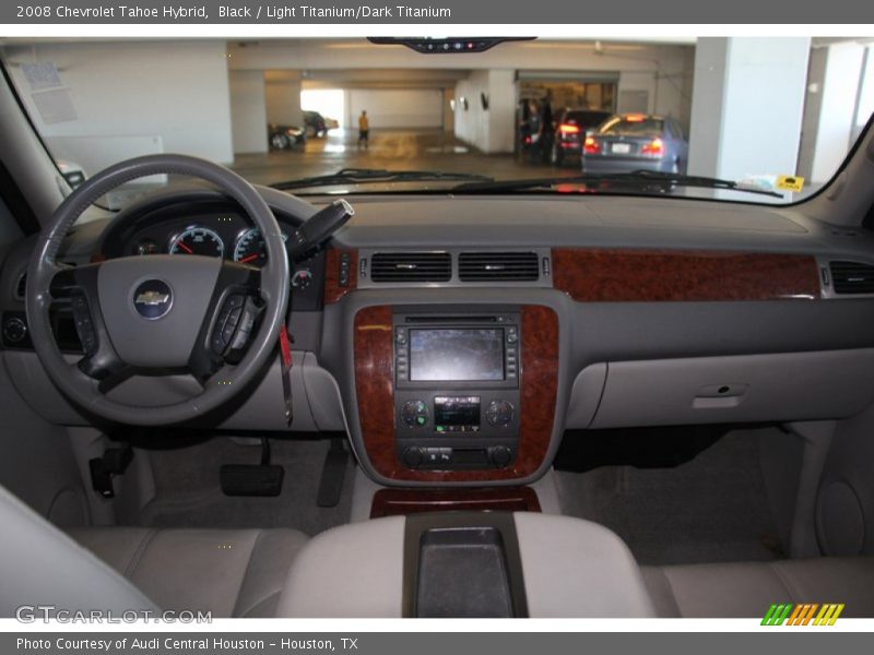 Black / Light Titanium/Dark Titanium 2008 Chevrolet Tahoe Hybrid