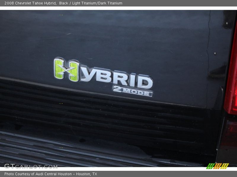 Black / Light Titanium/Dark Titanium 2008 Chevrolet Tahoe Hybrid