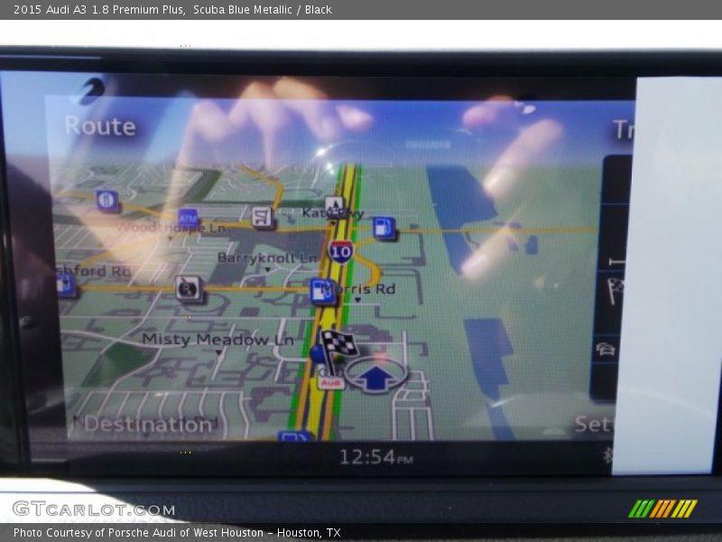 Scuba Blue Metallic / Black 2015 Audi A3 1.8 Premium Plus