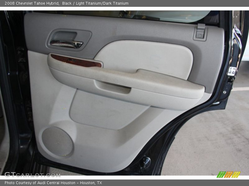 Black / Light Titanium/Dark Titanium 2008 Chevrolet Tahoe Hybrid