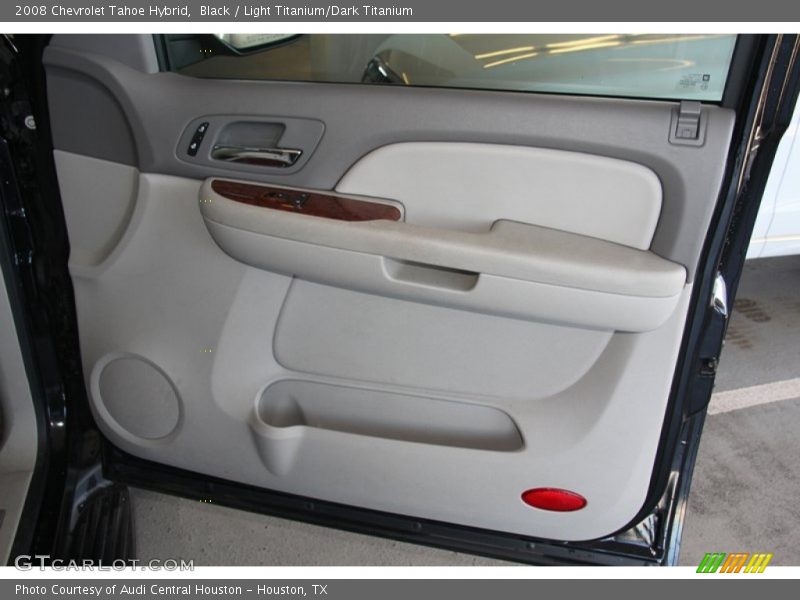 Black / Light Titanium/Dark Titanium 2008 Chevrolet Tahoe Hybrid