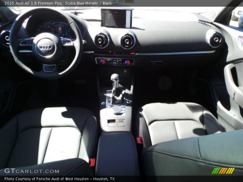 Scuba Blue Metallic / Black 2015 Audi A3 1.8 Premium Plus