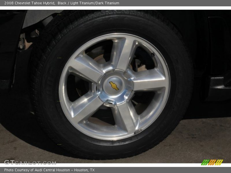 Black / Light Titanium/Dark Titanium 2008 Chevrolet Tahoe Hybrid