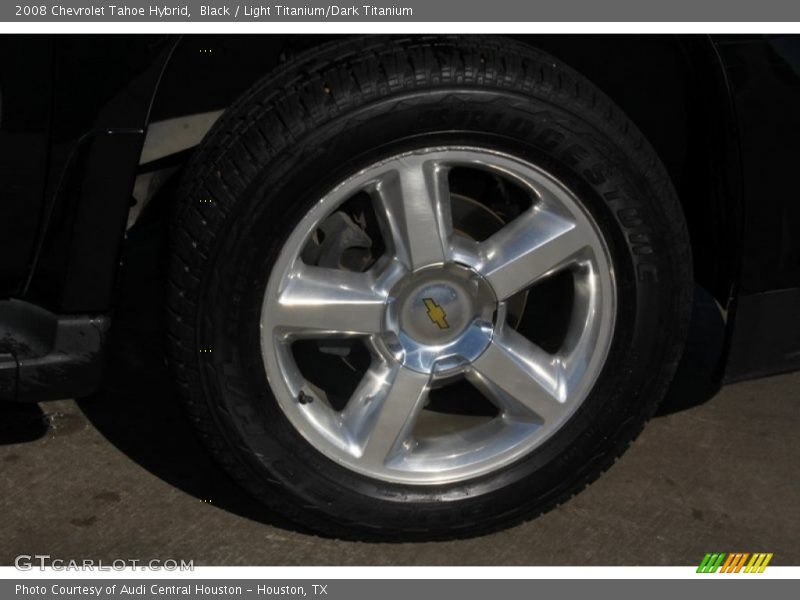 Black / Light Titanium/Dark Titanium 2008 Chevrolet Tahoe Hybrid