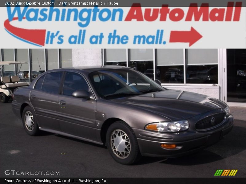 Dark Bronzemist Metallic / Taupe 2002 Buick LeSabre Custom