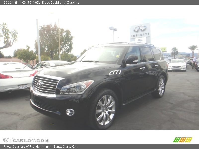 Black Obsidian / Graphite 2011 Infiniti QX 56 4WD