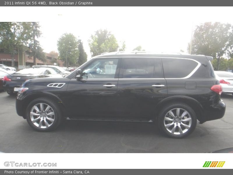 Black Obsidian / Graphite 2011 Infiniti QX 56 4WD