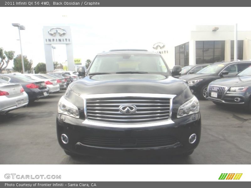 Black Obsidian / Graphite 2011 Infiniti QX 56 4WD