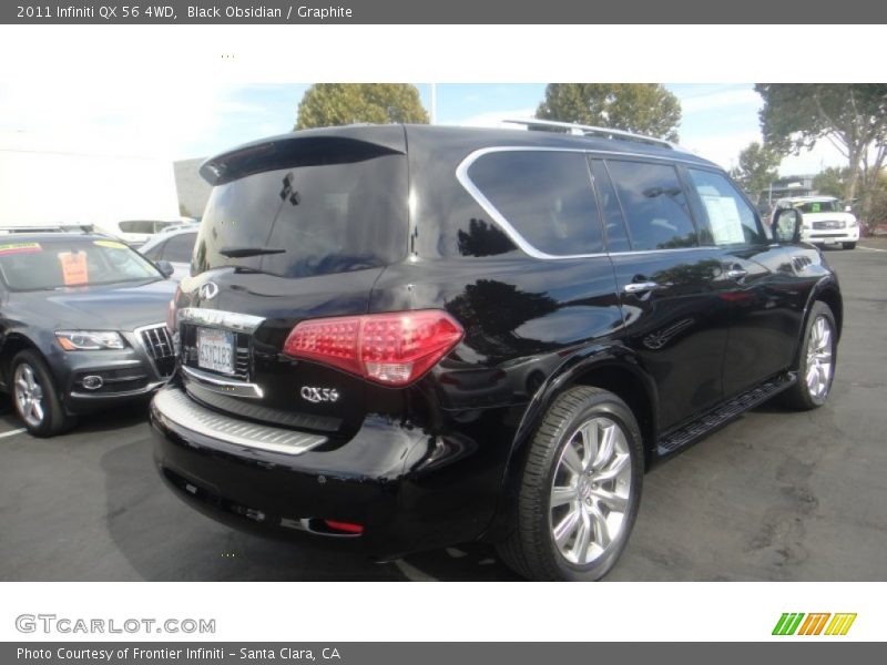 Black Obsidian / Graphite 2011 Infiniti QX 56 4WD