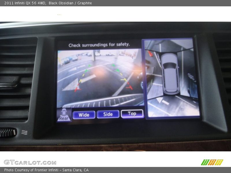Black Obsidian / Graphite 2011 Infiniti QX 56 4WD
