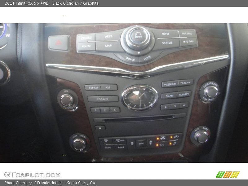 Black Obsidian / Graphite 2011 Infiniti QX 56 4WD
