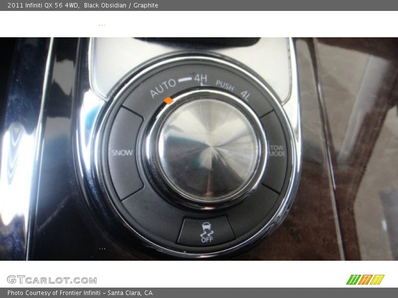 Black Obsidian / Graphite 2011 Infiniti QX 56 4WD
