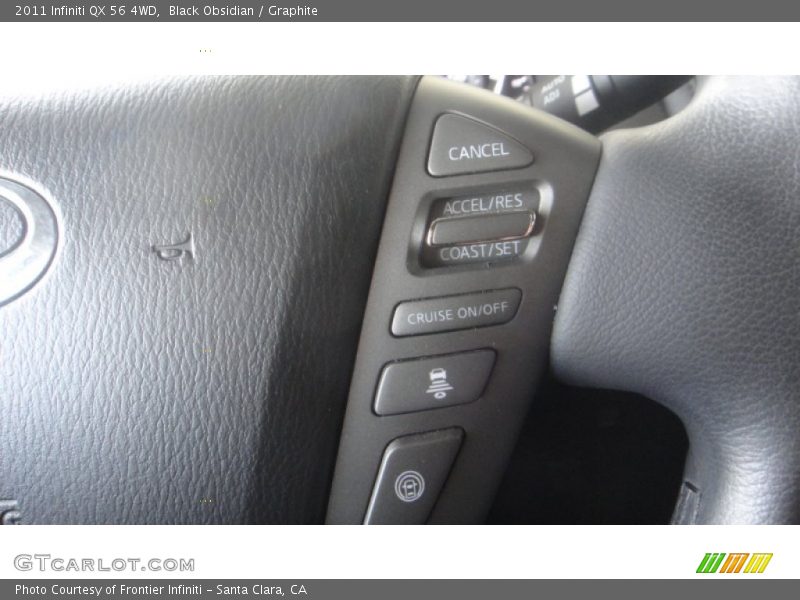Black Obsidian / Graphite 2011 Infiniti QX 56 4WD