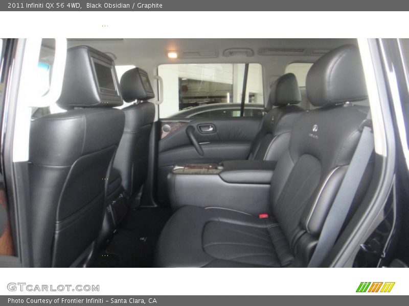 Black Obsidian / Graphite 2011 Infiniti QX 56 4WD