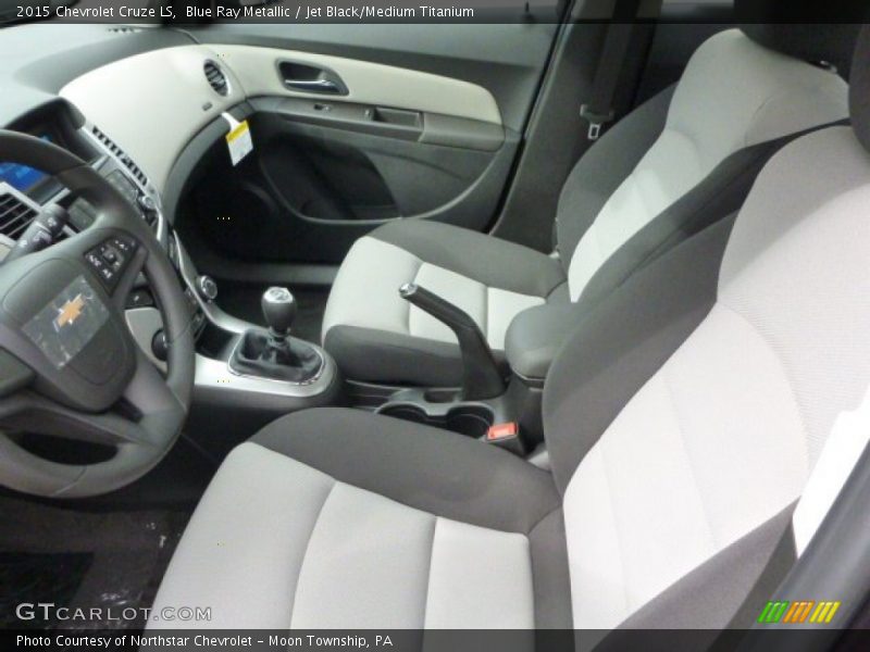 Blue Ray Metallic / Jet Black/Medium Titanium 2015 Chevrolet Cruze LS