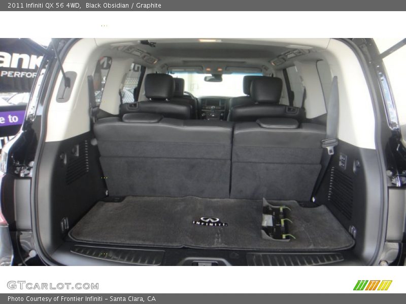Black Obsidian / Graphite 2011 Infiniti QX 56 4WD