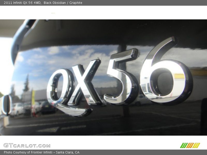 Black Obsidian / Graphite 2011 Infiniti QX 56 4WD