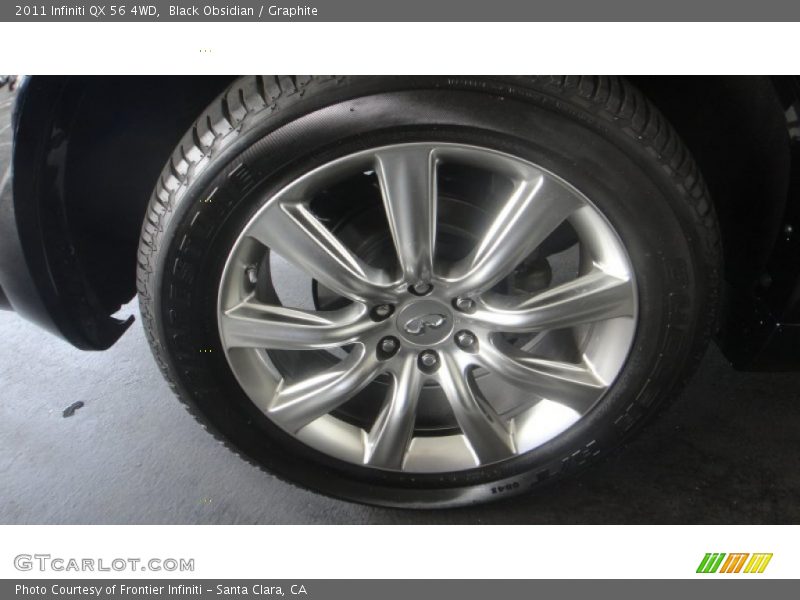 Black Obsidian / Graphite 2011 Infiniti QX 56 4WD