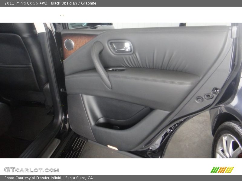 Black Obsidian / Graphite 2011 Infiniti QX 56 4WD