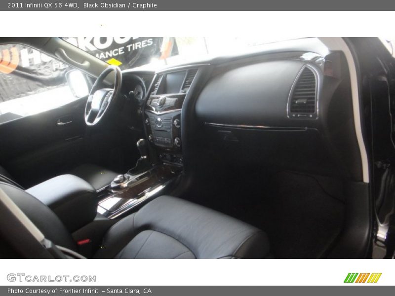Black Obsidian / Graphite 2011 Infiniti QX 56 4WD