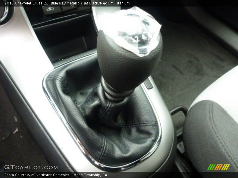 Blue Ray Metallic / Jet Black/Medium Titanium 2015 Chevrolet Cruze LS